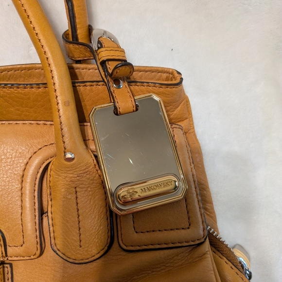 B. Makowsky Purse, Leather - Picture 3 of 13